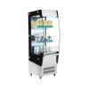 Buy cheap R290 Upright Glass Door Chiller R404a 180L Open Air Cooler open display case from wholesalers