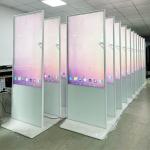 vertical advertising display sign wifi machine floor standing lcd tv 55 inch