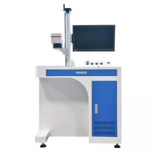 China Metal Fiber Laser Marking Engraving Machine Air Cooling on sale