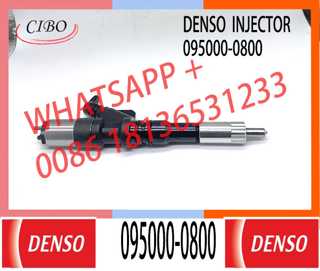 Common Rail Diesel Injector 6156-11-3300 6156-11-3100 6156-11-3300 095000-1210 095000-1211 095000-0800 For Komatsu PC400