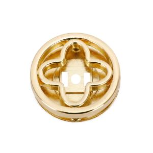 Wholesale Round Bound Four-Leaf Clover Handbag Lock Handbag Lock Hardware Replacement Parts from china suppliers
