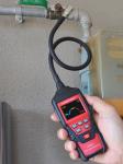 1000ppm Smart Gas Leak Detector , HT61 Digital Gas Leak Detector