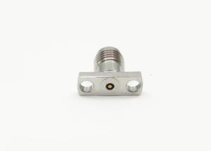 Wholesale 2.92 Type Female 2 Holes Flange Mount Connector Millimeter Wave Connector from china suppliers