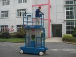 8m self-propelled electric Aluminum Alloy vertical mast lift double mast lift