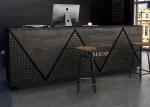 Contemporary Retail Checkout Counter For Cash Register Customized Logo / Color