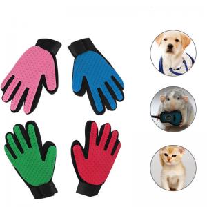 Wholesale Relaxing Massage Cat Grooming Glove For Dogs Wool Glove Pet Hair Deshedding Comb from china suppliers