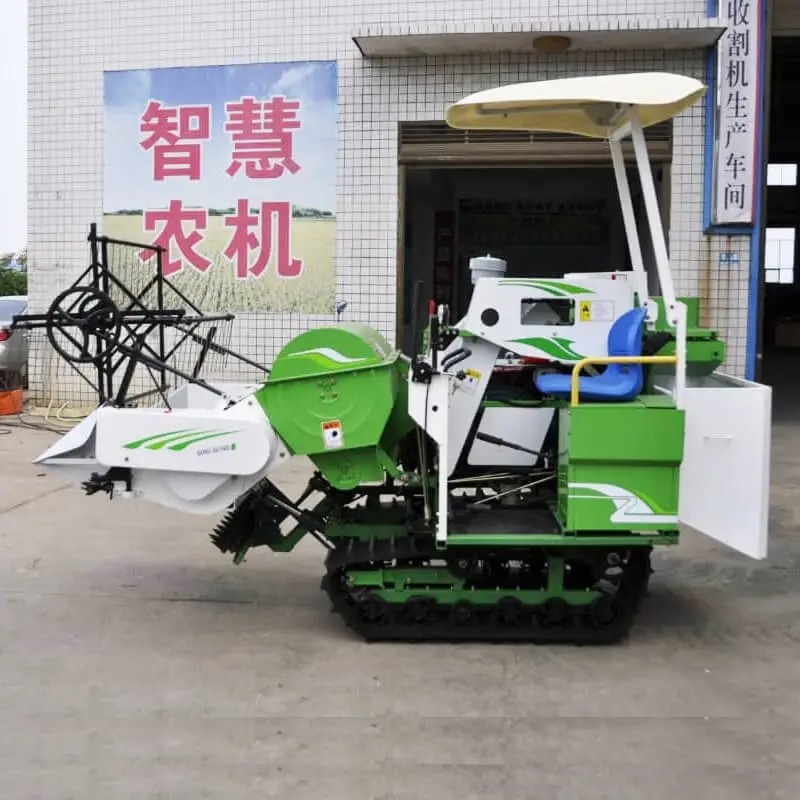 Reliable Operation Farm Combine Harvester 650mm Small Combine Harvester