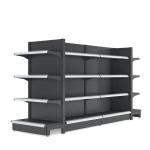Stationery Display Stand Gondola Racking System Supermarket Wooden Cold Rolled