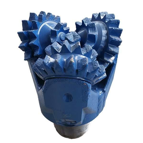 Tricone Roller Bit, Milled Tooth, 9-7/8'' dia, with 6-5/8'' API Regular pin for soft to medium hard sandstone and shale (as per API Standards)- IADC