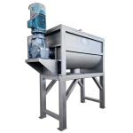 Dry And Wet Universal Screw Ribbon Mixer Stainless Steel Food Chemical Electric