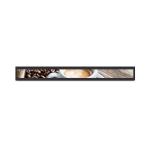 Super Slim Stretched LCD Screen , Ultra Wide Stretched Bar Display For Markets
