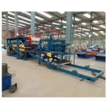 Steel EPS / Rock Wool Sandwich Panel Production Wall / Roof Roll Forming Machine