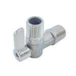 304 Stainless Steel Angle Valve with Handle Strong and Corrosion-resistant