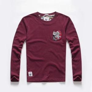 Wholesale Breathable Polo T Shirt Long Sleeve Comfortable Machine Washable 73 from china suppliers