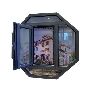 Wholesale 1.2-2.0mm Thick Aluminium Frame Windows Fixed Top Round Circle Windows from china suppliers