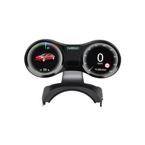 Wholesale SUV Tesla Digital Dashboard OBD2 HUD Multi Gauge Display LCD Screen from china suppliers