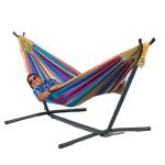 300LBS Capacity Outdoor Garden Hammock With Stand Portable Swing Standing