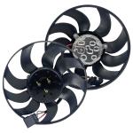 600W Auto Cooling Fans / Car Radiator Cooling Fan For Volkswagen Sharan