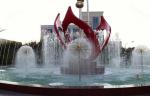 Stainless Steel Dandelion Fountain Musical Signal Control