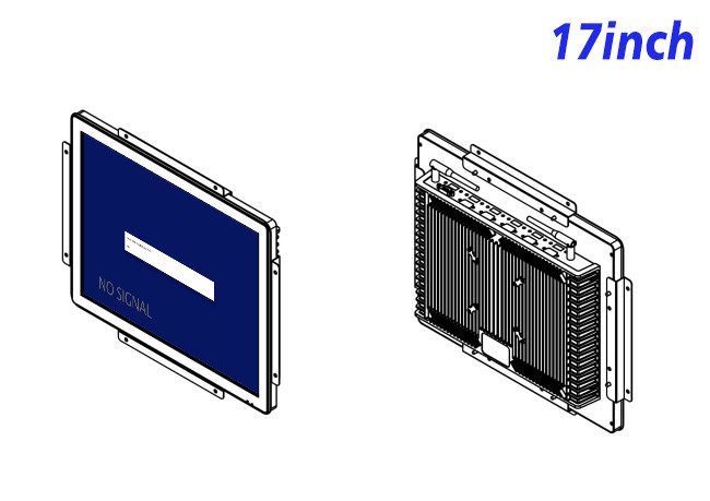 17-Inch Screen for Factory Automation and Security Systems