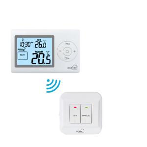 Wholesale Riseem Programmable Wireless RF WiFi Room TUYA Thermostat For Boiler from china suppliers