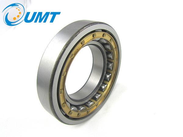FAG replacement NU205EM single row spherical roller bearing with brass steel