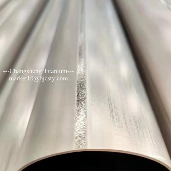 Titanium Welded Tube ASTM B862 B36.19 Outer Diameter 114.3mm (5.5) Polished