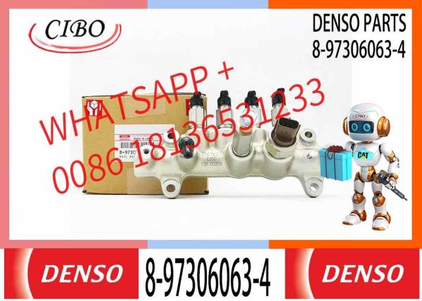 High Pressure Common Rail Assembly 095440-0350 8-97306063-4 8973060634 For