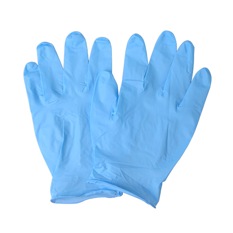 12X24CM Nitrile Safety Gloves / En455 Nitrile Gloves S M L XL