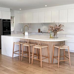 Wholesale Lacquer Modern Luxury Kitchen Custom Modular Kitchen Cabinets With Sink Smart Home Furniture Kitchen from china suppliers