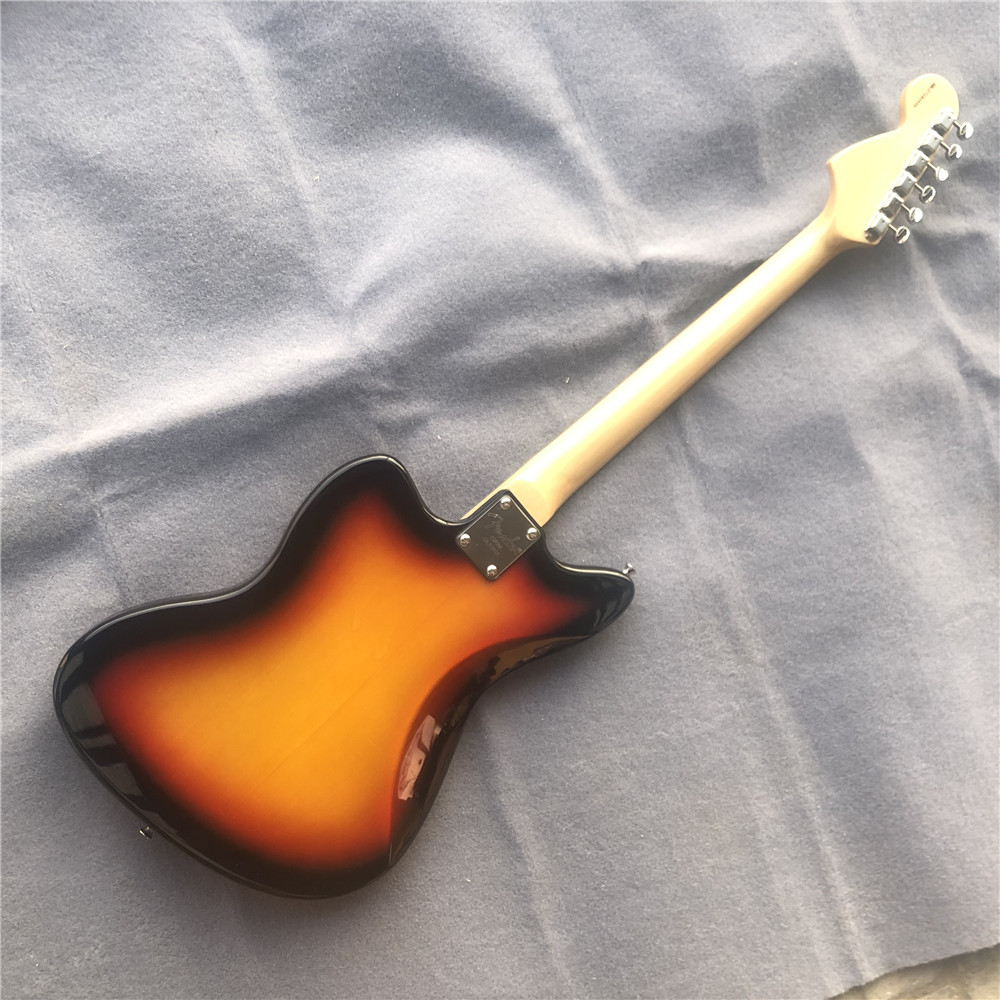 2019 custom made high quality JA Jazzmaster guitar Beautiful sunset Jaguar electric guitar free shipping