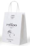 Embossed Printing Paper Bag 250gsm Printed Paper Carrier Bags