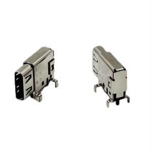 Wholesale LCP UL94V-0 Mini Female USB Type C Connectors Jack PCB DIP SMT 24P 5A from china suppliers