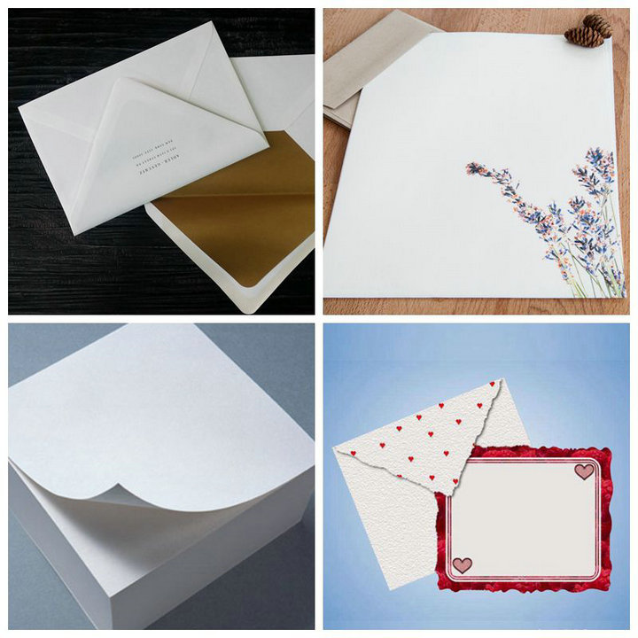 FSC 160g 200g 850mm Wood Pulp Offset Paper For Making Envelope Bag