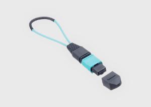Wholesale 0.3m OM4 MPO MTP Fiber Optic Loopback Adapter from china suppliers