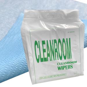 Wholesale High Absorbency Cleanroom Wiper 300pcs/Bag 45% Polyester 55% Wood Pulp from china suppliers