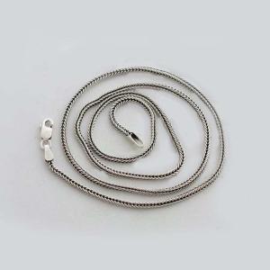 Wholesale Sterling Silver Wheat Chain Women's and Men's 925 Silver Necklace(N06030813) from china suppliers