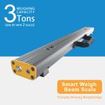 Forklift Used Pallet Beam Scale Bluetooth Industrial Automatic Aluminum Material