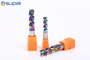 Wholesale 1/4 Inch Slotting End Mills with 0.030 Inch Corner Radius 1/2/3/4 Flutes from china suppliers