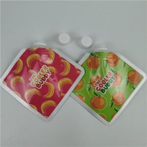Wholesale Recyclable Leak Proof Beverage Drinking Spout Packaging Bags Plastic Liquid Pouch from china suppliers