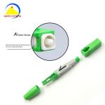high quality fiber optic SC APC hot melting fast assembly connector for fibre