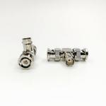 BNC Coaxial Cable Connector T-Junction Male To 2 Female Adaptor For RG59 Wiring