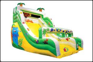 Wholesale Happy Hop Cheap Inflatable Bouncer Children Cartoon Inflatable Bounce and Slide from china suppliers