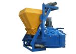 Electric Stationary Planetary Concrete Mixer , Pan Type Vertical Concrete Mixer
