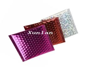 Wholesale LDPE Red Metallic Envelopes Bubble Padded For Protective Packaging from china suppliers