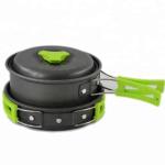 152X72MM Outdoor Picnic Kitchen Cookware Set for 2-3 People Lightweight and