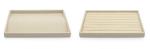 Manmade Jewelry Organizer Trays 35*25*2.5cm Dimension Customized Compartment
