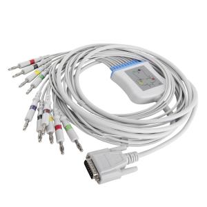 Wholesale Mindray DECG-03A M2461A ECG Cable And Leadwires IEC 4.0 Banana Connector from china suppliers