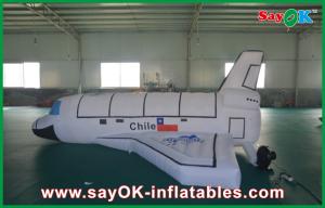 China Giant White Inflatable Air Plane Inflatable Model With CE Or UL Blower on sale