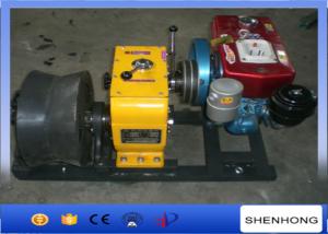 Wholesale 50KN Diesel Wire Rope Winch / Belt Driven 400MM Diameter Cable Drum Winch from china suppliers